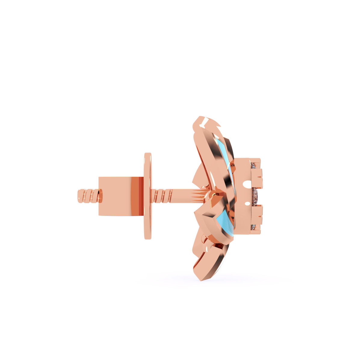 Dazzle Unique Lab Grown Hoop Earrings